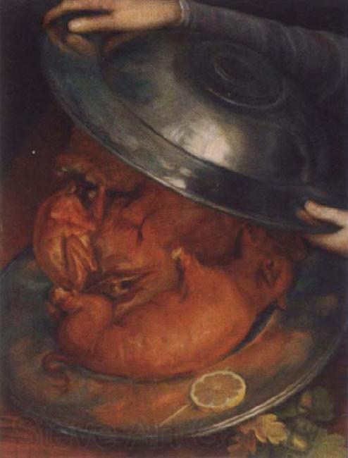 Giuseppe Arcimboldo The cook or the roast disk Norge oil painting art